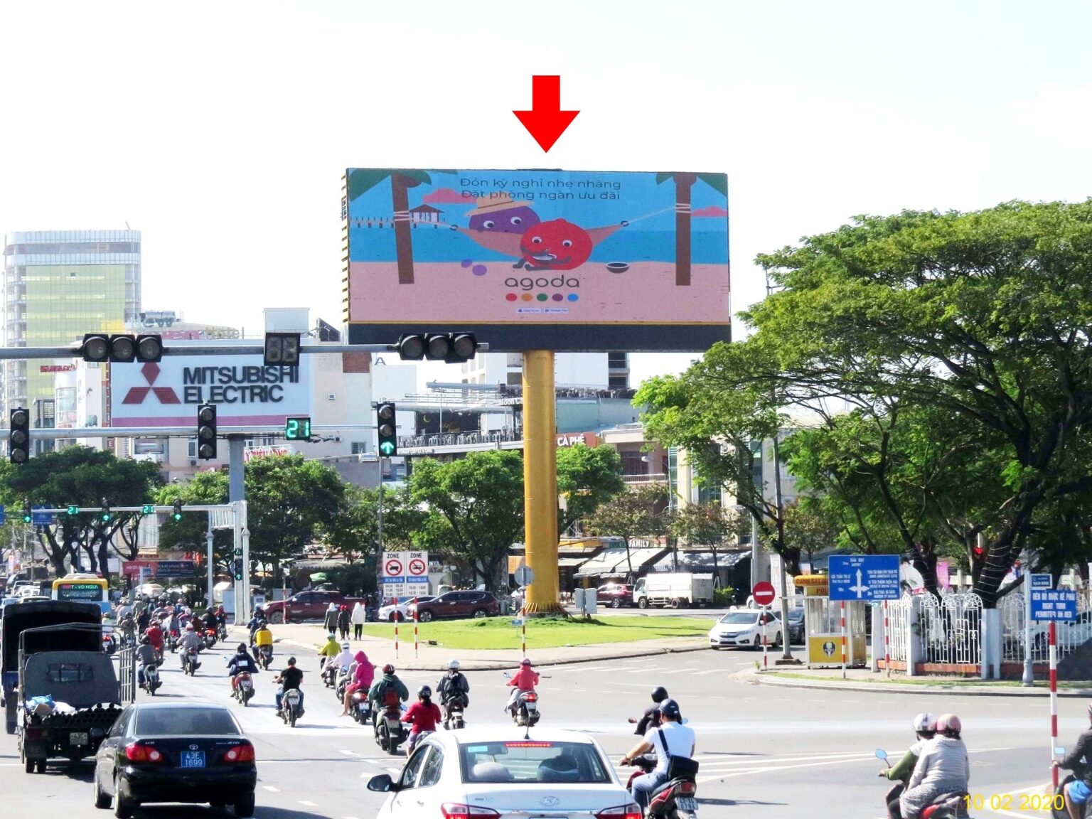 Trụ pano quảng cáo tại Đà Nẵng