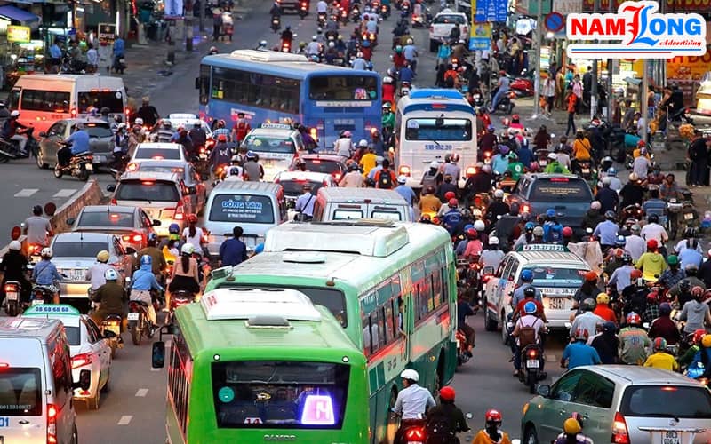 Hình thức quảng cáo trên phương tiện giao thông hiệu quả