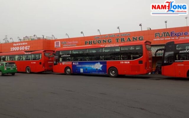 Quảng cáo trên xe khách: Thông tin báo giá chi tiết